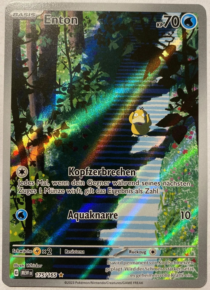 Pokemon Enton Art Rare | Deutsch 175/165 Karmesin & Purpur 151 | Near Mint - Bild 1 von 1