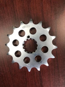 Vortex Racing Front Sprocket 530 16T KZ550 SV1000 GSXR 1000 Bandit ZX9R ZX7R - Picture 1 of 1