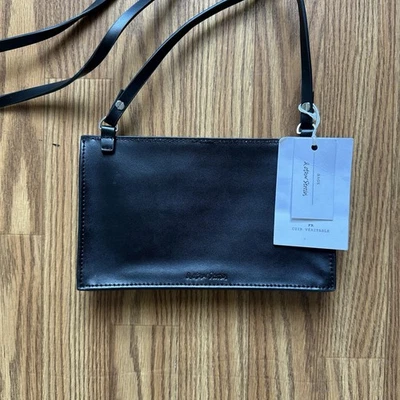 & Other Stories Black Genuine Leather Crossbody Bag NWT - Image 1 of 4