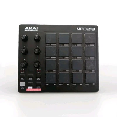 Akai Professional MPD218 16-Pad MIDI Pad Controller - Image 1 of 4