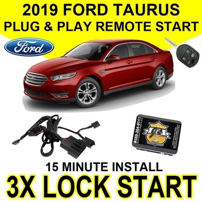 Ford Taurus 2019 Js Alarms arranque remoto Plug & Play fácil instalación hágalo usted mismo bloqueo 3X FO1 Foto 1 de 4