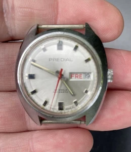 Armbanduhr - Predial - Automatic - Tag u. Datum - 25 Jewels - um 1970 - Picture 1 of 11