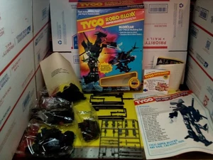 RARE 1986 TYCO SUPER BLOCKS ROBO-BLOXX  Bloxxzar In Box W/Instructions  - Picture 1 of 22
