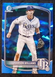 2025 BOWMAN CHROME SAPPHIRE EDITION BLUE - CARSON WILLIAMS BCP-234 - Picture 1 of 1