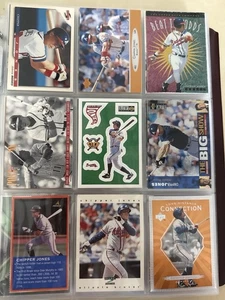 Chipper Jones 38 Card Lot – Braves HOF – Inserts, Starquest, Chrome, A&G, Prizm - Picture 1 of 5