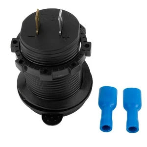 Prise de courant chargeur double port USB conviviale pour voiture avec écran LE - Photo 1 sur 24