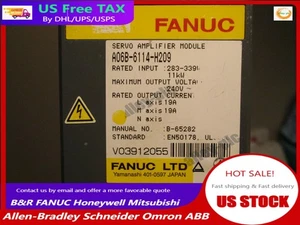 FANUC A06B-6114-H209-R SERVO AMPLIFIER A06B-6114-H209-R - Picture 1 of 13