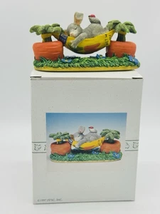 Charming Tails Mid Day Snooze Easter Figurine Bunny Fitz & Floyd 89/617 w/Box - Picture 1 of 10
