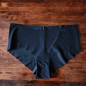 Under Armour Panties Womens Small Black No Panty Lines Underwear Logo  - Picture 1 of 6