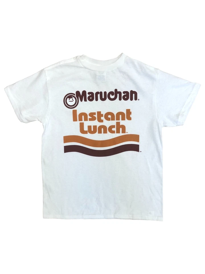 Camiseta Maruchan Niños Blanca Manga Corta Almuerzo Instantáneo Camiseta X-Grande (14-16) Foto 1 de 1