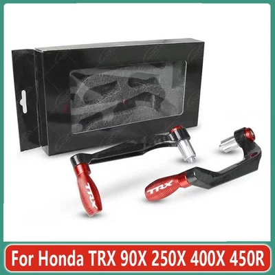 For Honda TRX 90X 250X 400X 450R Brake Clutch Lever Handle Protection Device New Foto 1 de 4