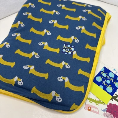 Pantalones Kickee Bambú Niño Manta Dachshund Pretzel Cachorro Extra Grande Nuevos con Etiquetas Foto 1 de 4