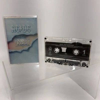 AC/DC The Razor's Edge Cassette Tape 1990 Heavy Metal Rock - Image 1 of 4
