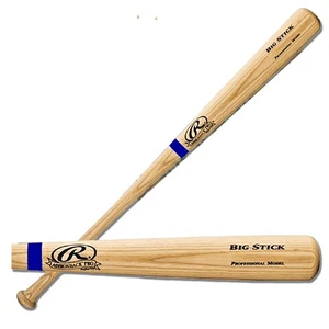 Rawlings | ADIRONDACK Big Stick Bat | Ceniza | 34" | Raya Real | Listo para autógrafo - Imagen 1 de 1