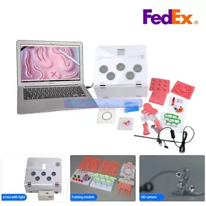 Training Pads Surgery Practicing And Laparoscopic Training Box with HD Camera - Picture 1 of 10