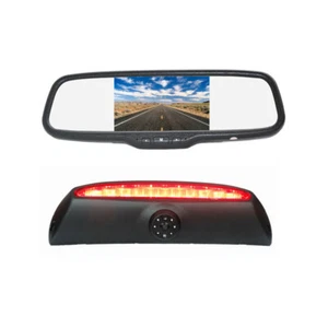  Parking Rear View Reverse Camera +Clip-on Mirror Monitor for Iveco Daily Van - Picture 1 of 8