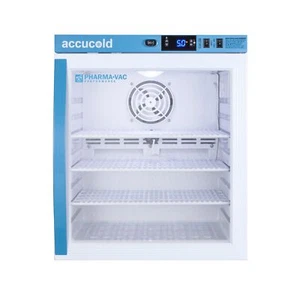 Accucold ARG1PV Pharma-Vac Series Medical Refrigerator, +2°C to +8°C, 1 cu. ft. - Picture 1 of 3