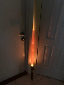 Star Wars Darth Vader Lightsaber 1996 Lucasfilms Orange - Foto 1 di 12