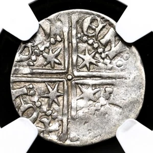 SCOTLAND. Alexander III. 1249-1286. Rare first coinage, Edinburgh mint, NGC XF40 - Picture 1 of 4