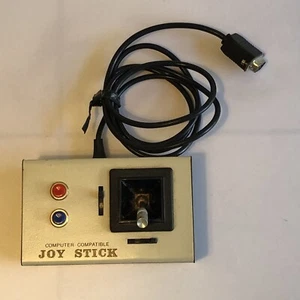 Vintage Apple II And II Plus Compatible Joystick Joy Stick - Picture 1 of 12