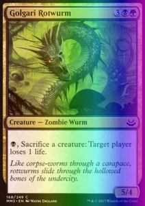 MTG Magic the Gathering Golgari Rotwurm (168/270) Modern Masters 2017 LP FOIL - Picture 1 of 1