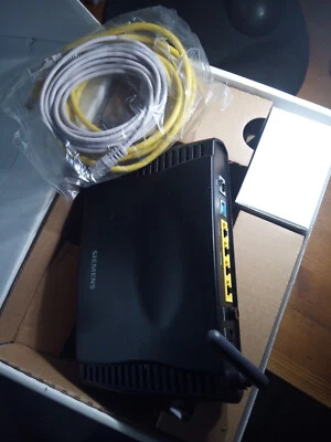 Siemens Gigaset SL2-141-I ISDN ADSL2+ Modem WLAN Router 802.11g 54Mbit/s 2.4Ghz - Bild 1 von 3