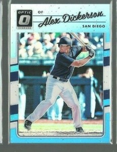  2017 Donruss Optic Carolina Blue #131 Alex Dickerson 31/50 (ref 67375)