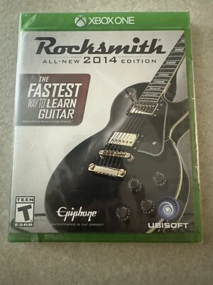 BRAND NEW RockSmith 2014 Edition (Xbox One) Minor Tear In Seal w/ Free Shipping - Image 1 of 4