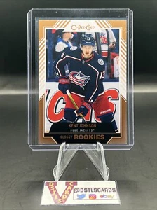 22/23 UD Series 1 - KENT JOHNSON GLOSSY ROOKIE BRONZE #R-3 Columbus Blue Jackets - Picture 1 of 3