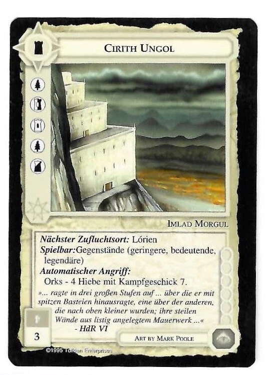 CCG 357 Mittelerde/Middle Earth ICE Cirith Ungol - Bild 1 von 1