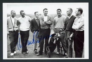 Dean Beman PGA Golfer World Golf Hall of Fame Signed 4x6 Photo G1377 - Picture 1 of 1