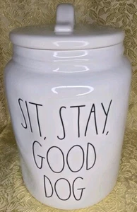 Rae Dunn Hundeleckerli Kanister SIT, STAY, GOOD DOG Artisan Collection by Magenta - Bild 1 von 9