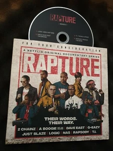 RAPTURE 2018 FYC Emmy Promo DVD 4 Episodes Season 1 Netflix Original Documentary - Picture 1 of 3