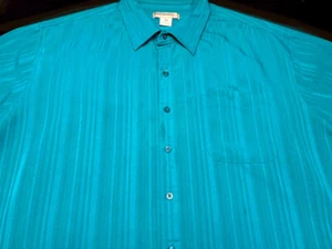 Island Passport Mens Hawaiian Aloha Button Front Short Sleeve Shirt 3X 3XL XXXL - Picture 1 of 4