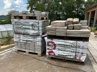 Pflastersteine Decaston/Godelmann, neu, Klein- und Großpflaster, 1 Blockstufe - Bild 1 von 4