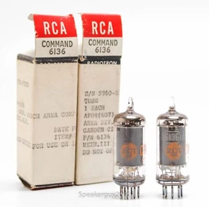 2 - RCA Command 6136 Tubes / KT1 - Picture 1 of 3