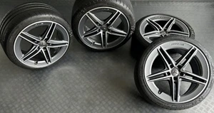 AMG Mercedes C63 S W205 8,5+9,5x19 A2054010501 A2054010601 Alufelgen 5x112 rims - Bild 1 von 24