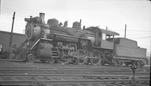 Atlanta, Birmingham and Coast AB&C Railroad 124 4-6-0 12-1937 Negative 6329 - Picture 1 of 1