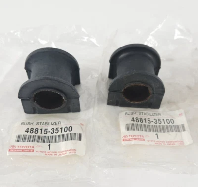 OEM Toyota 48815-35100 x2 Front Stabilizer Sway Bar Bushing Pair 1996-02 4Runner - Image 1 of 4
