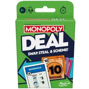 Monopoly Deal Hasbro Juego de Cartas 2024 Nueva Edición Parker Brothers 8+ Precintado - Imagen 1 de 11