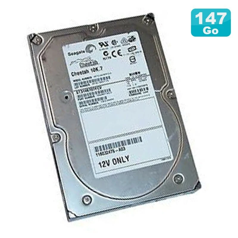 Festplatte 146Go Fibre-Channel 40 Pin SEAGATE ST3146707FCV 10000 U/Min - Bild 1 von 1
