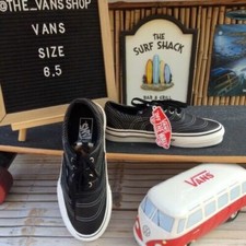 leather vans size 3