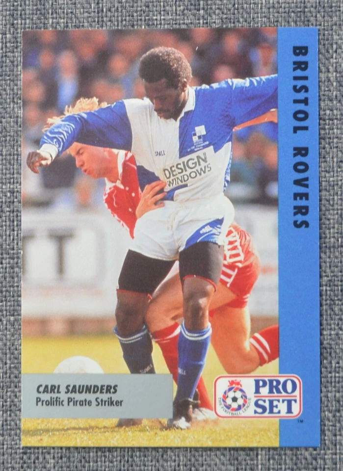 1991-92 PRO SET  FIXTURE CARD  - BRISTOL ROVERS  No 27 - Image 1 of 1