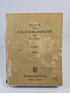 Tests for Colour-Blindness by S. Ishihara, 24 plates, 1964 - COMPLETE - Picture 1 of 21