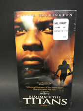 Remember the Titans (VHS, 2001) BRAND NEW SEALED DRAMA DISNEY FREE USA SHIPPING