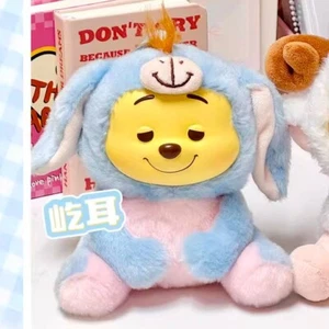 MINISO Winnie The Pooh Fiesta Traviesa Peluche Eeyore Vinilo Arte Juguete Regalo Genuino - Imagen 1 de 2