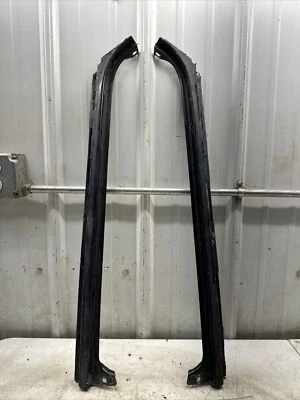 1988 SUZUKI SAMURAI FRONT WINDSHIELD B PILLAR SUPPORT BARS ORIGINAL - Image 1 of 4