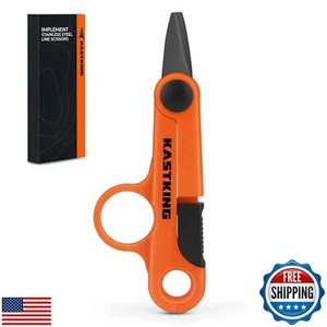 KastKing Implement Fishing Scissors - Fishing Line Cutters With Corrosion Res - Picture 1 of 5