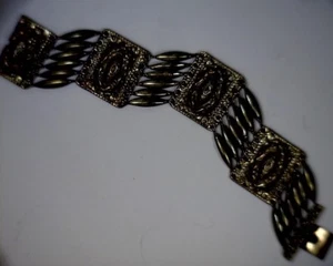 Vintage Mexikanisches Silber Armband 75,3 Gramm 2,65 Unzen - Bild 1 von 3