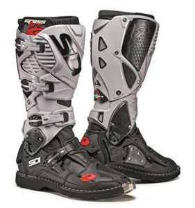 Stivali moto enduro CROSSFIRE 3 nero/grigio - taglia 45 - Foto 1 di 1